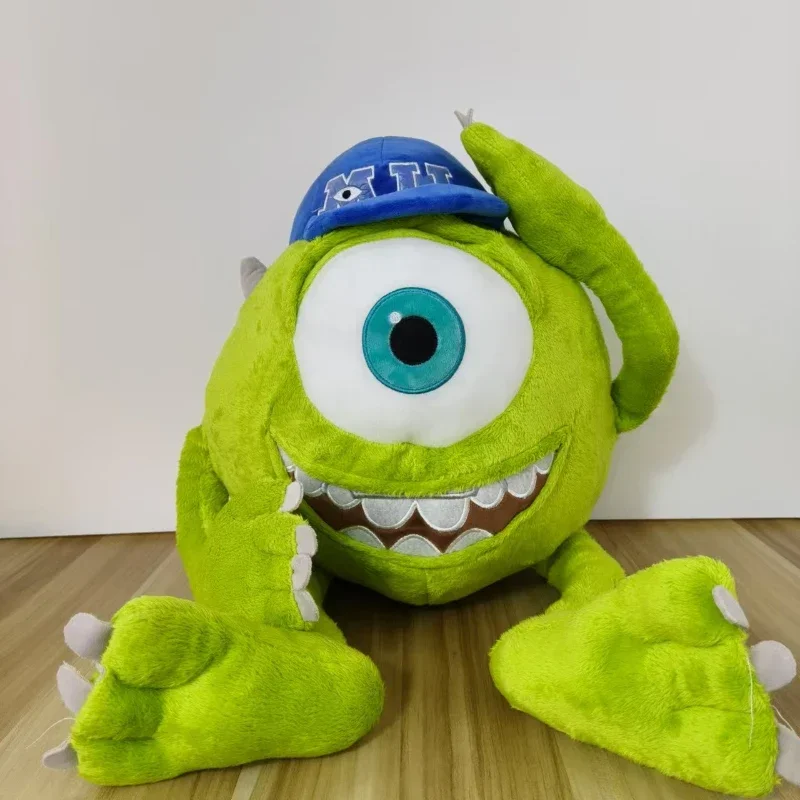 Disney Monsters University Mike Wazowski Plush Doll Toys Stuffed Throw Pillow Sofa Back Cushion Room Decoration Kids Xmas Gifts