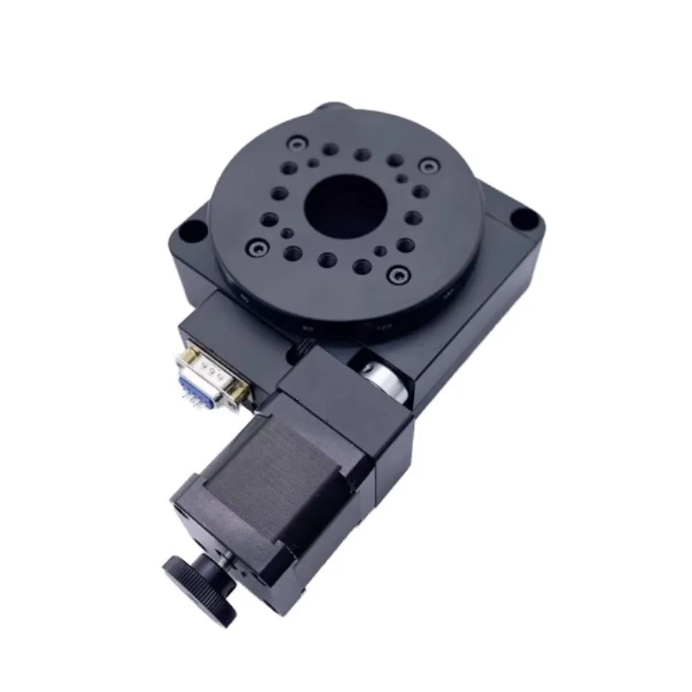 Y200RA60 Electric Rotary Stage Diameter 60MM Precision Indexing Table 360° Turntable Pan-Tilt