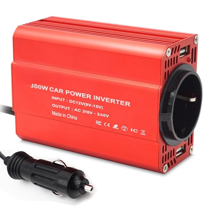 

Modified sinusoidal car inverter 300W cross-border special 12V to 110V-240V