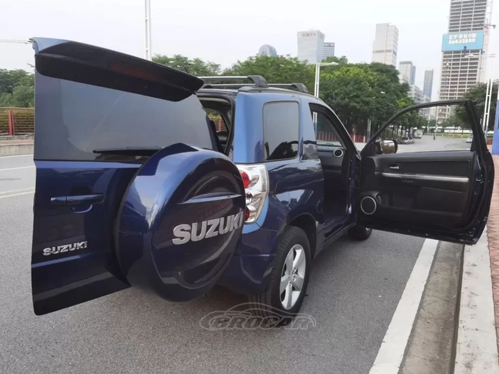 For Suzuki Grand Vitara escudo SIDEKICK 2007-2015 High quality ABS Plastic Unpainted Gloss Black Spoiler Trunk Boot Wing Spoiler