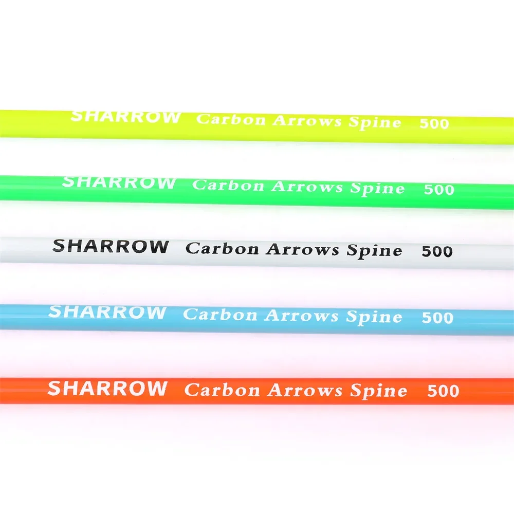 Fotografia 5: 6/12pcs Flecha de Carbono Mista SP500 600 de 30 Polegadas com Pena de 4 Polegadas e Ponta de Flecha de 100Gr para Arco Composto e Tradicional, Tiro com Arco e Caça