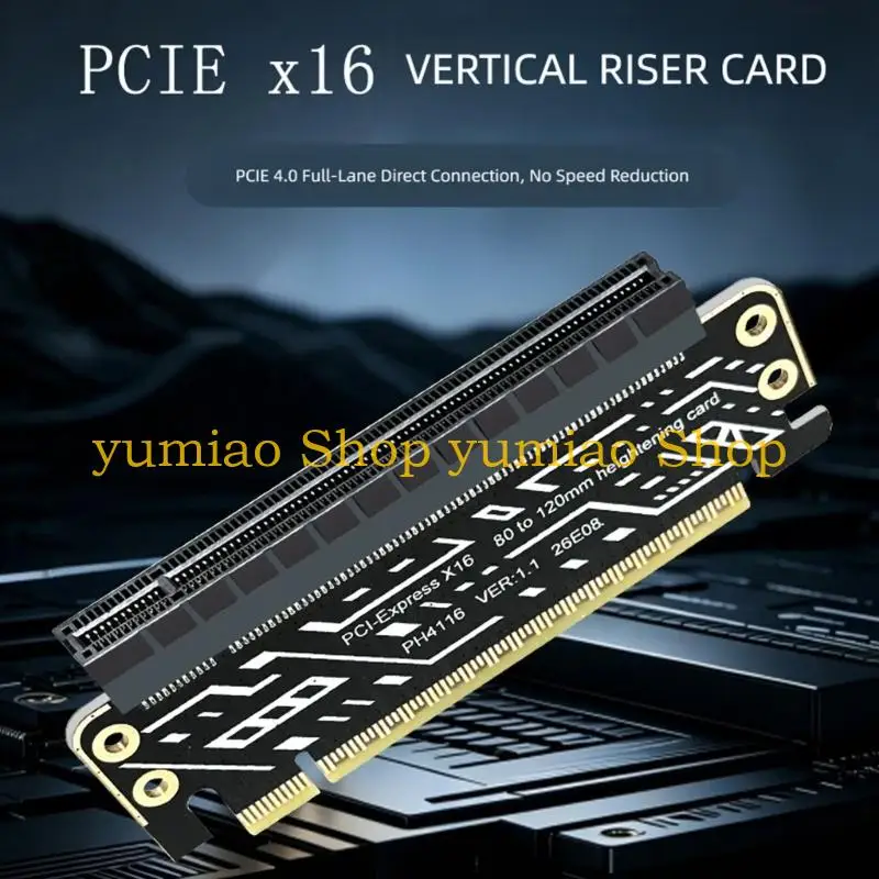 587B Desktop Expansion Card Height Lift with Open PCIe X16 Slot Form Use