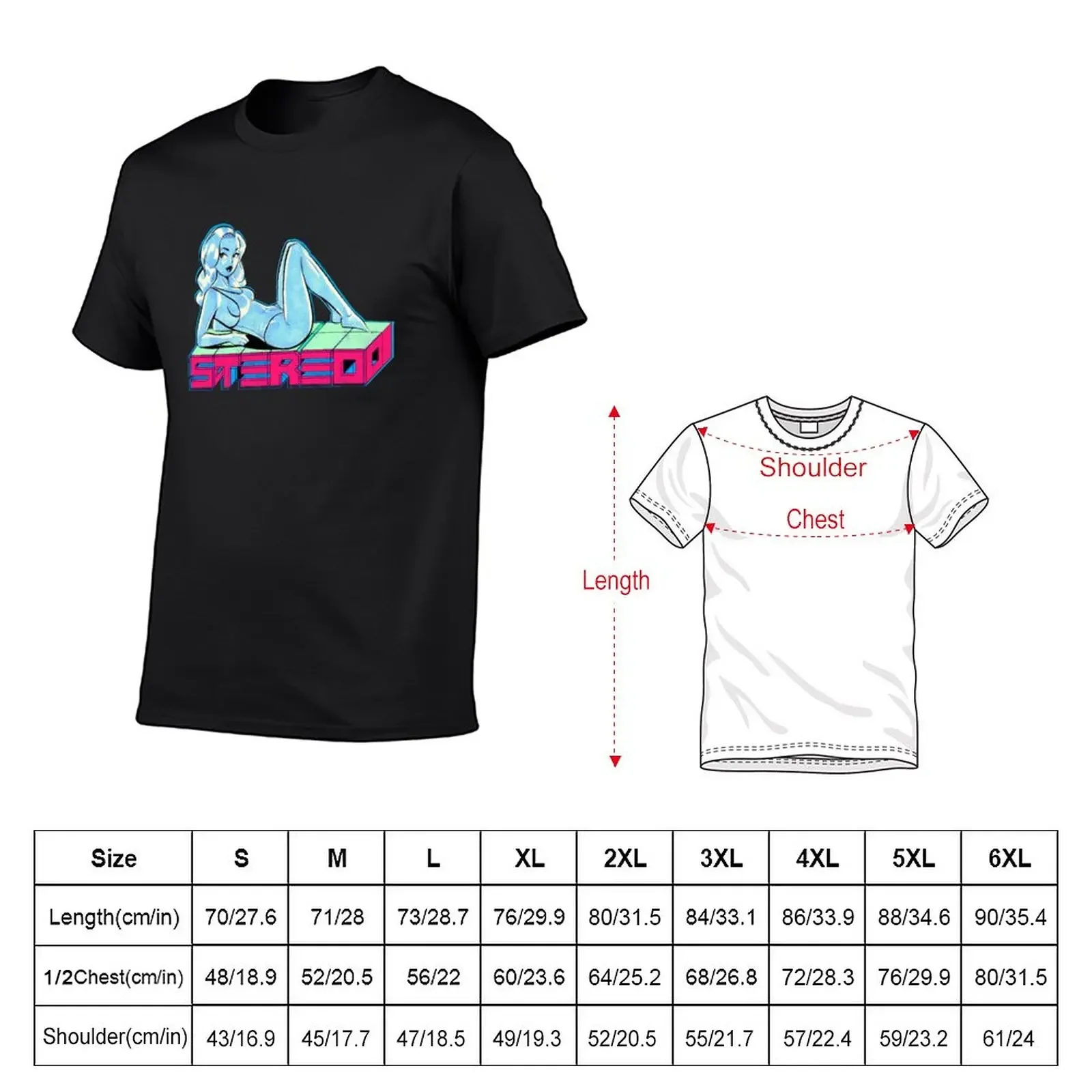 Stereo Vol. 2. T-Shirt vintage clothes kawaii clothes mens graphic t-shirts big and tall