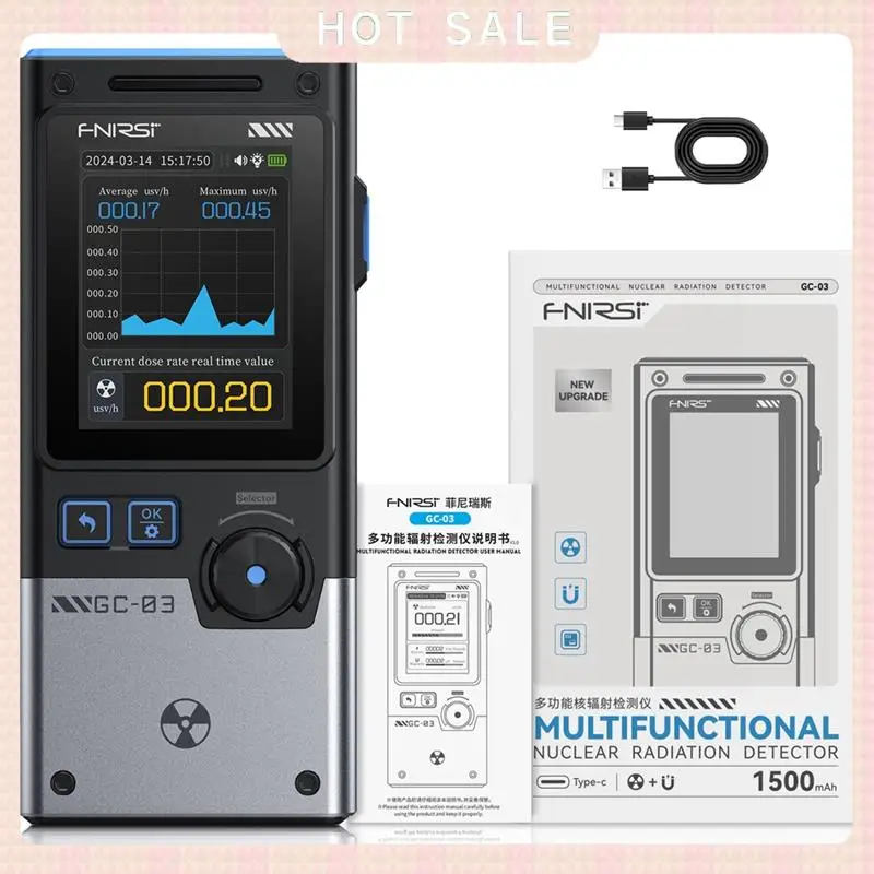 24-Hour Delivery GC-03 Electromagnetic Radiation Detector,Electric Magnetic Field Strength,RF Power,Temperature Monitor,G