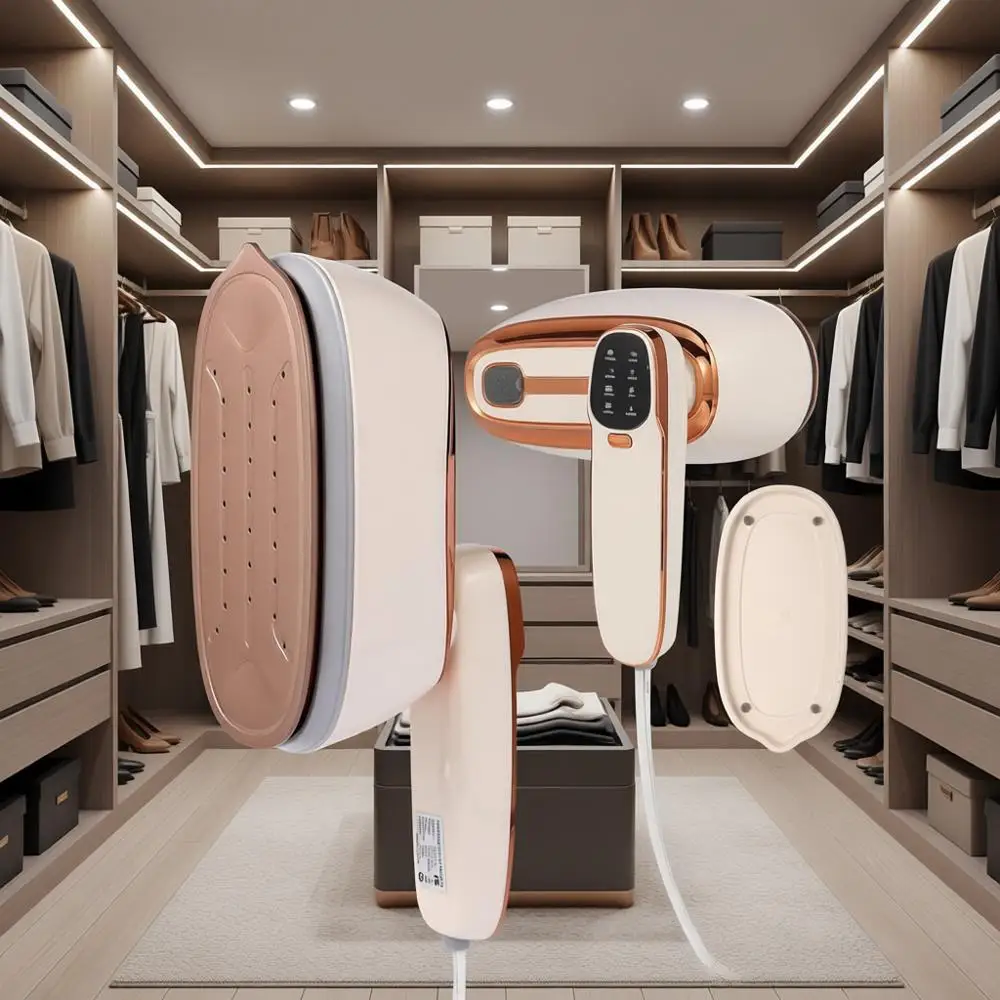 

Ручной отпариватель для одежды мощностью 1500 Вт – нагрев за 20 секунд, 17 отверстий для отпаривания, 8 режимов для различных тканей, резервуар на 260 мл для дома и путешествий