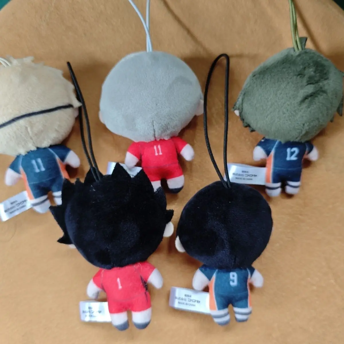 Action Gashapon Cotton Figure Toys Anime Haikyuu!! Yamaguchi Lev Kuroo Tetsurou Tsukishima Kageyama Q Edition 8cm Doll Pendants
