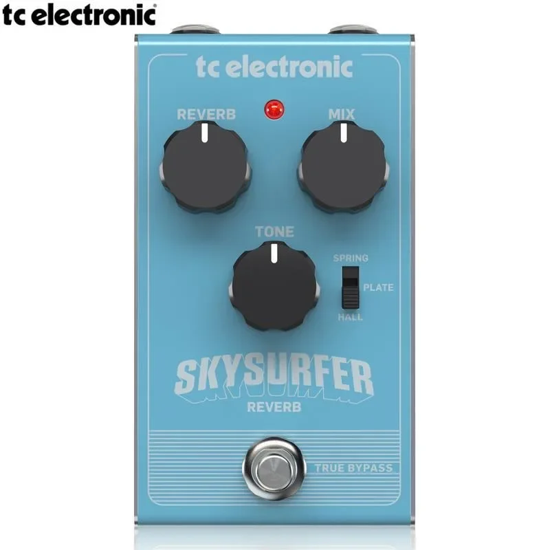 TC ELECTRONICS SKYSURFER REVERB Electric Guitar Bass Distortion  Single Block Effect Offers  Guitar Effect