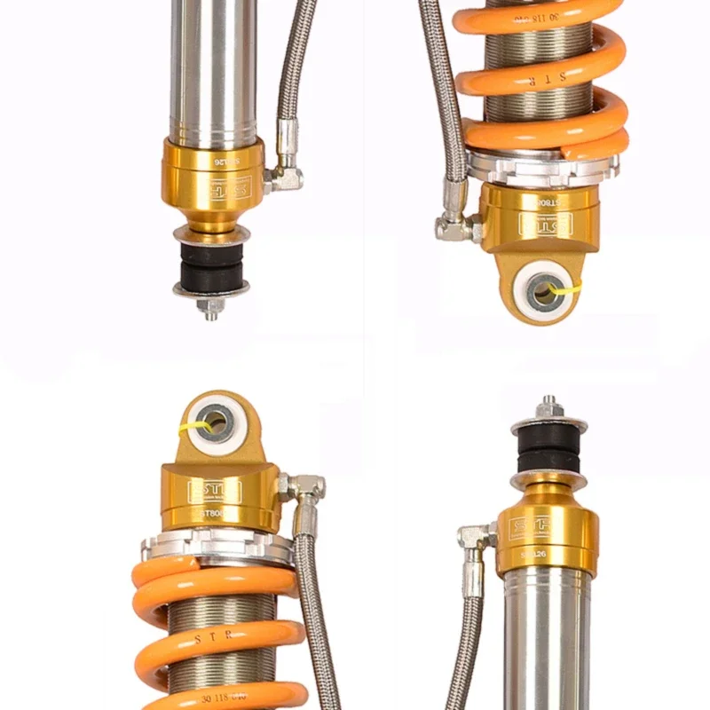 1pc suspension full kits 2.5 Nirtrogen gas off road coilover Shock Absorber for Pajero x87/ and V93/97