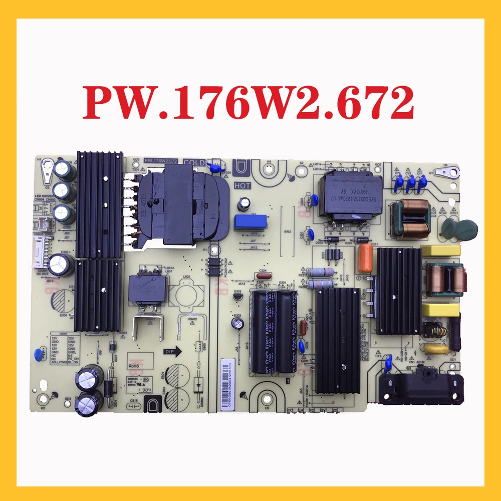 

PW.176W2.672 Power Supply Board for TV Professional Test PW 176W2 672 Board Original Parts Power Card