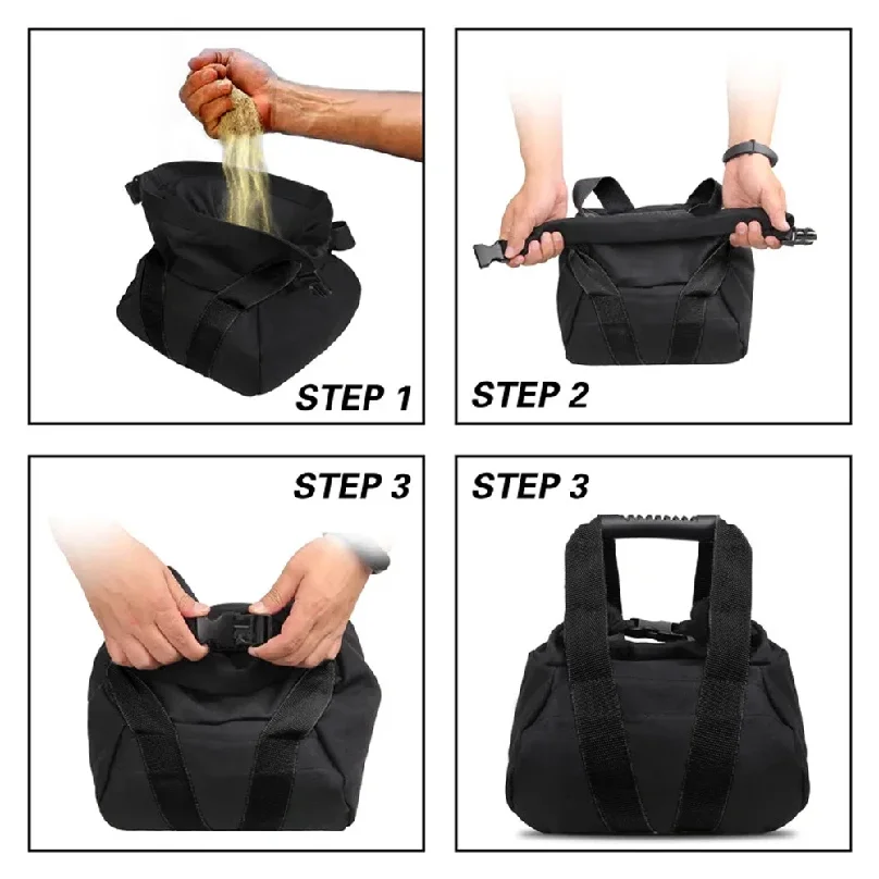 1pc Sandbags for Working Out - Adjustable Heavy Duty Equipment for Weight Training - Portable Tough Workout - Non Slam