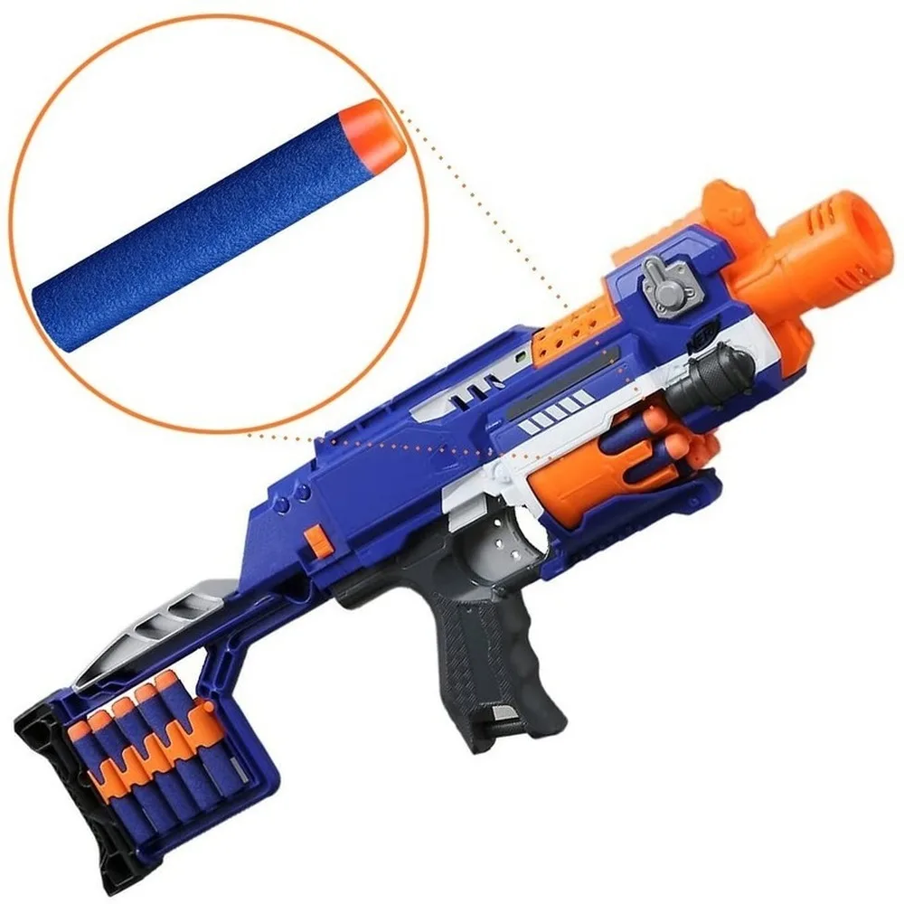 7.2cm espuma dardos para nerf balas eva cabeça macia recarga bala dardos para nerf brinquedo arma acessórios para nerf n-strike blasters