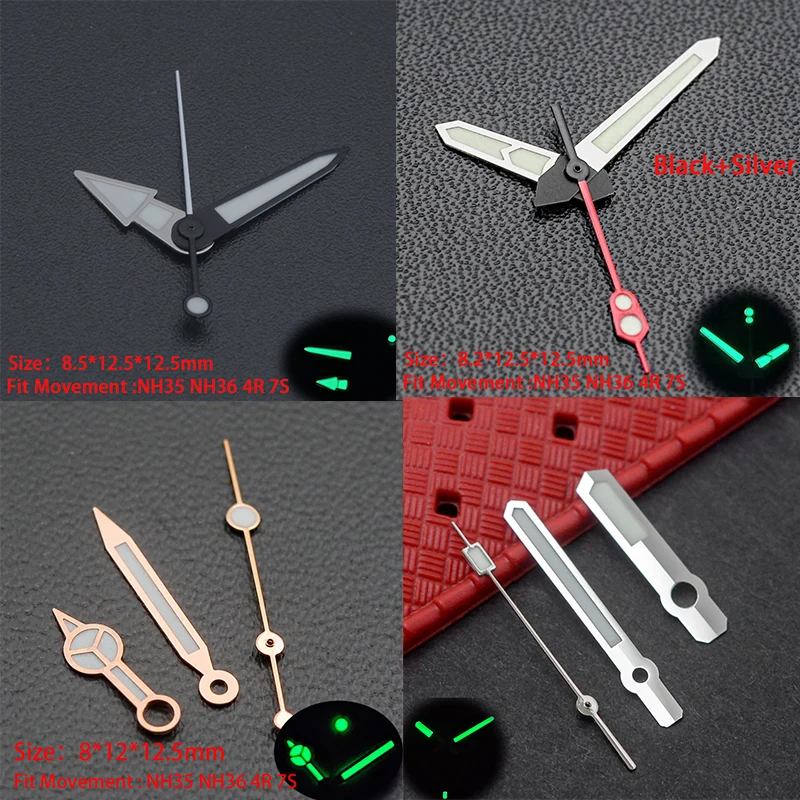 Watch Hands NH35 Hands Fit 7S26 NH36 NH35 Movement For SKX007 SKX009 Sprd Spre …