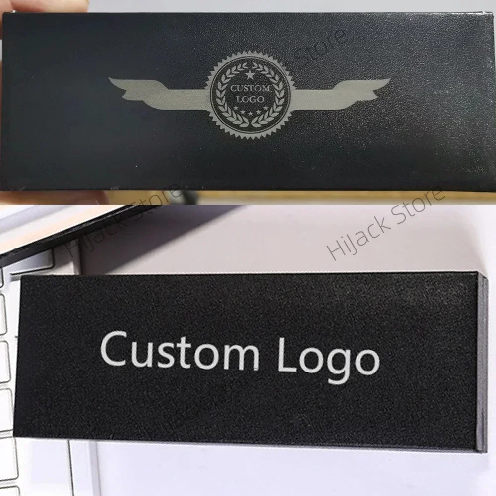 Gift Box Set Business Advertising Neutral Pen Custom LOGO Office Metal Signature Pen Student Stationery Wholesale Engraved Name