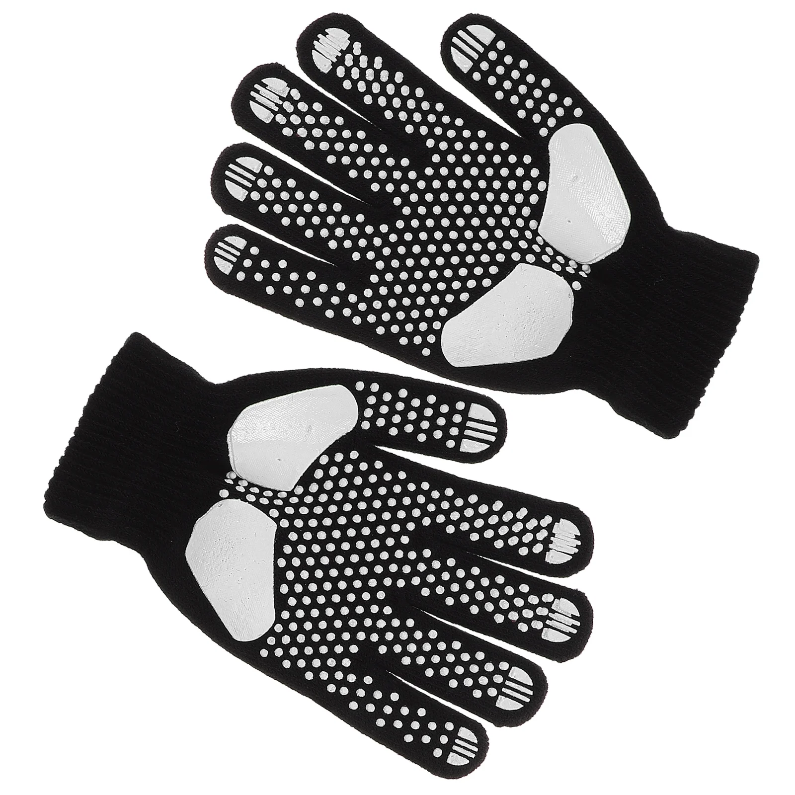 

Ski Gloves Cold Weather Childrens Ice Skating Accessories Kids Rubber Rhinestone Youth Snowboard Mittens Thickened Antislip