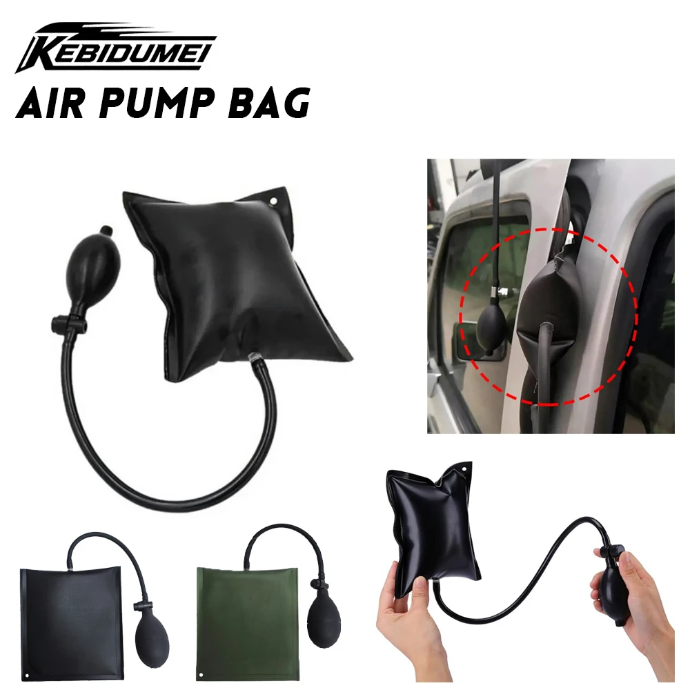 KEBIDUMEI Air Pump Wedge Alignment Tool Inflatable Shim Powerful Hand Tools Pneumatic Auto Jack Car Accessories For Home Door