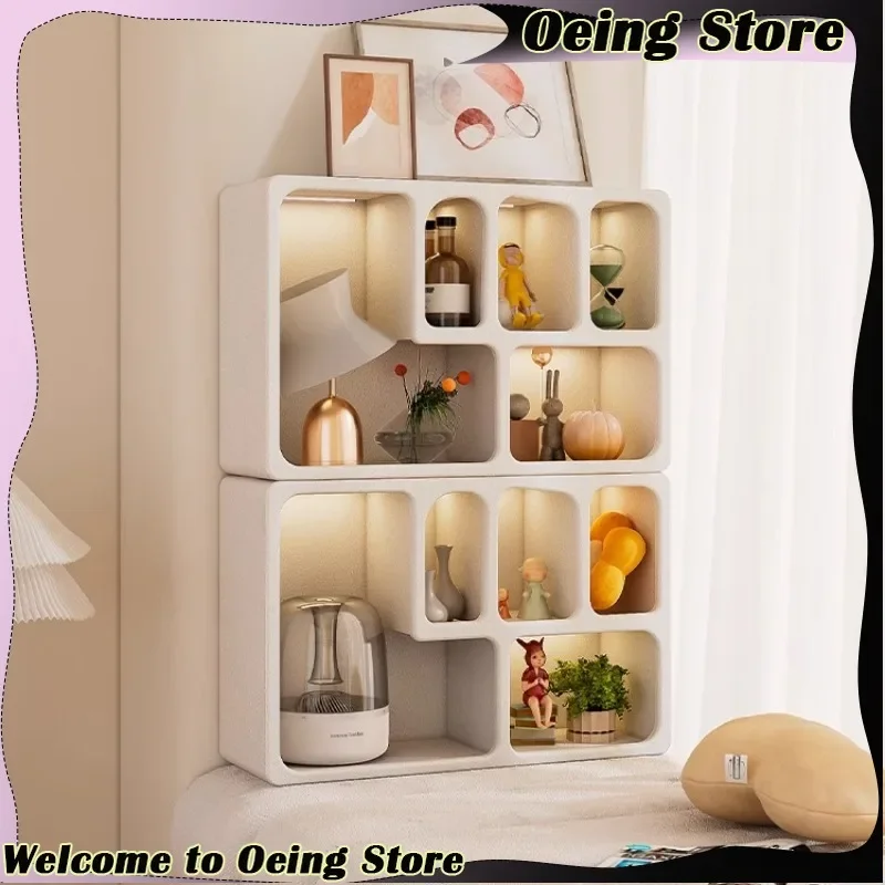 Toys Storage Cabinet Organizer Display Corner Showcase Cabinet