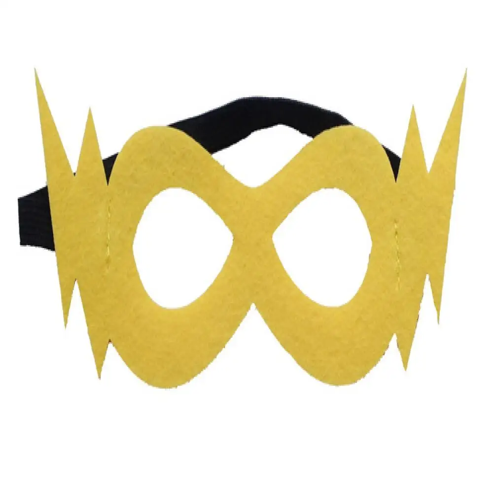Kinderen Cosplay Masker Halloween Vilt Oogmaskers Kostuum Veelkleurig Verstelbare Feestbrillen Halve Maskers met Elastisch Touw voor Verjaardag