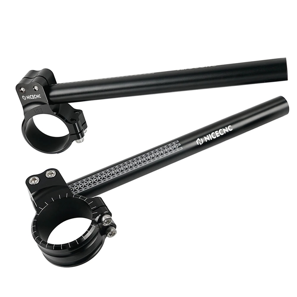 7 Grad Clip-Ons 50 mm Gabeln Lenker für Kawasaki Ninaja ZX-6R ZX-10R Suzuki GSXR600 GSXR750 GSXR1000 Yamaha YZF-R1 YZF-R6 – Detail 6