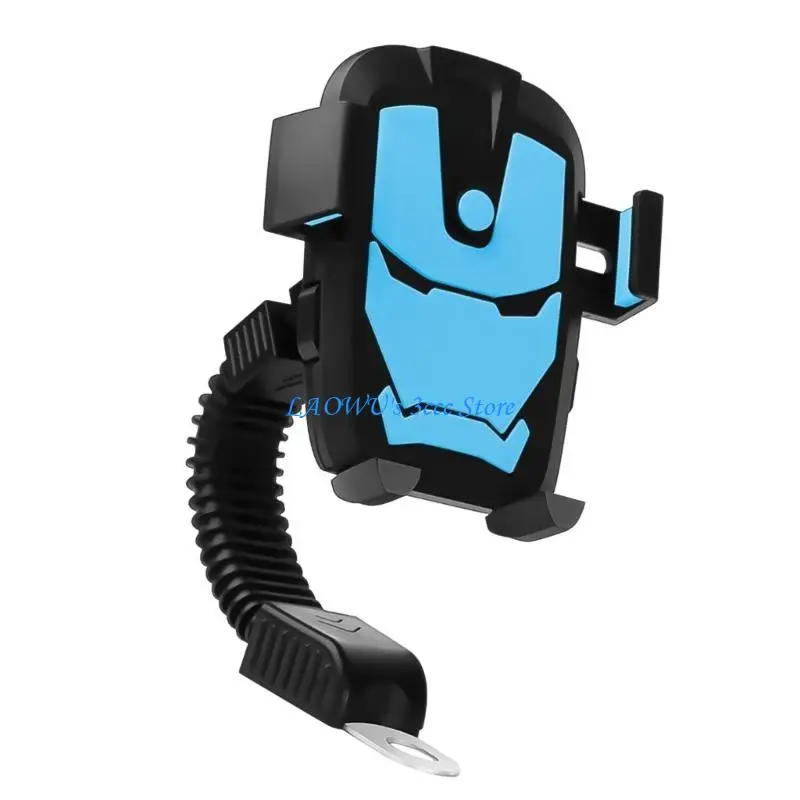 Y8AD Bicycles Telefoonhouder, Universals Bicycles Motorfiets Mobiele telefoonbevestiging, 360 Roteerbare verstelbare Bike