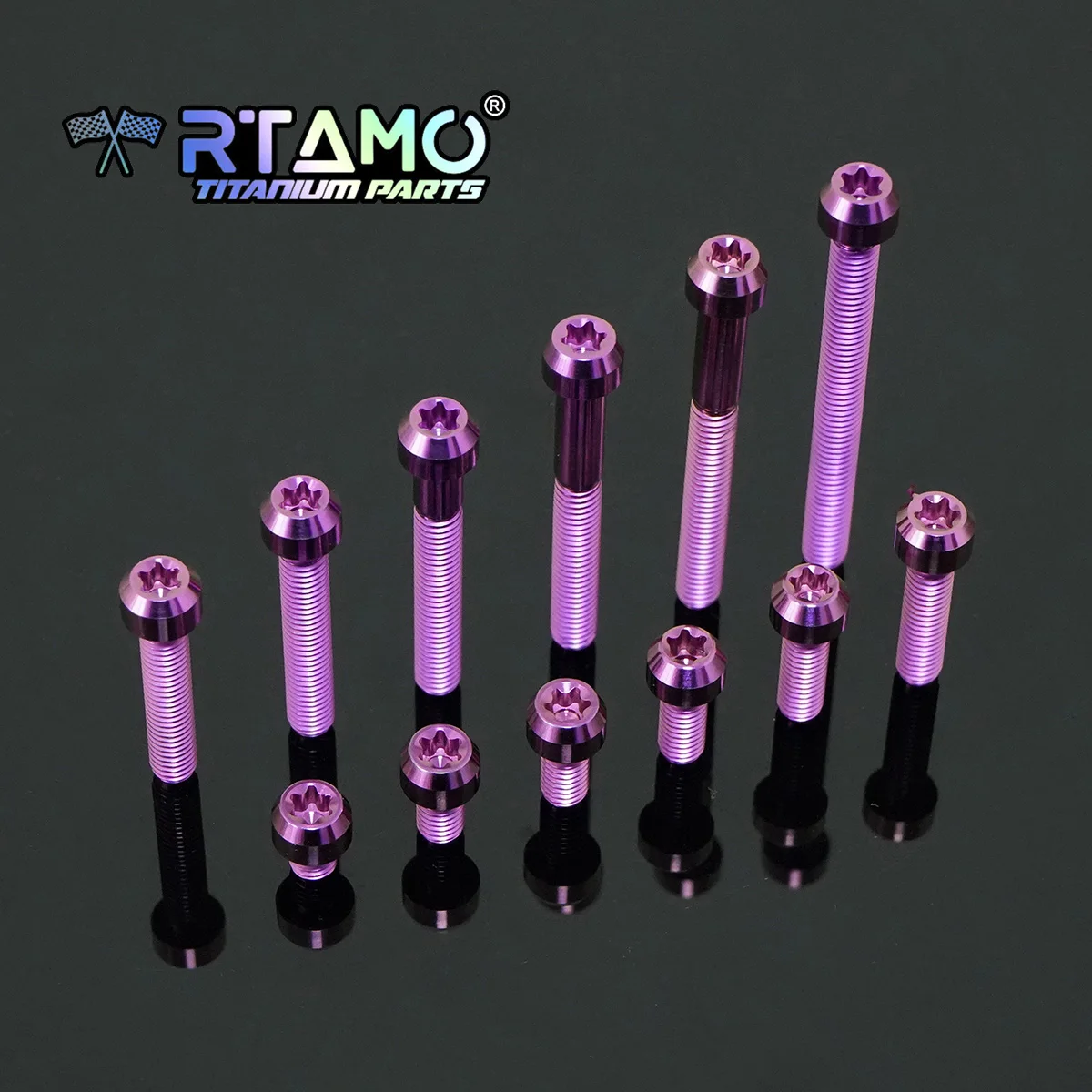 RTAMO M5X10-50 bulloni in titanio interruttore bulloni serbatoio olio viti a testa Torx (1 pz)