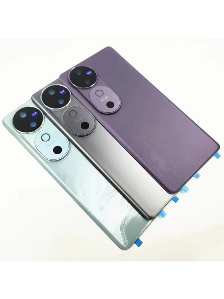 Tylna obudowa baterii do telefonu Vivo V40, zamiennik, wraz z obudową tylną i osłoną obiektywu aparatu. — zdjęcie produktu 4
