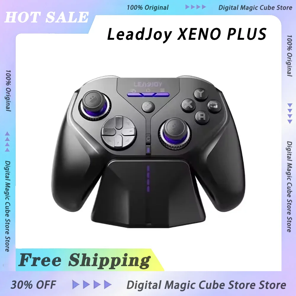 LeadJoy XENO PLUS Game Controller TMR Joystick FPS Motion Shooting ABXY Micro Button Hall Linear Trigger Gamepad Pc Witch2