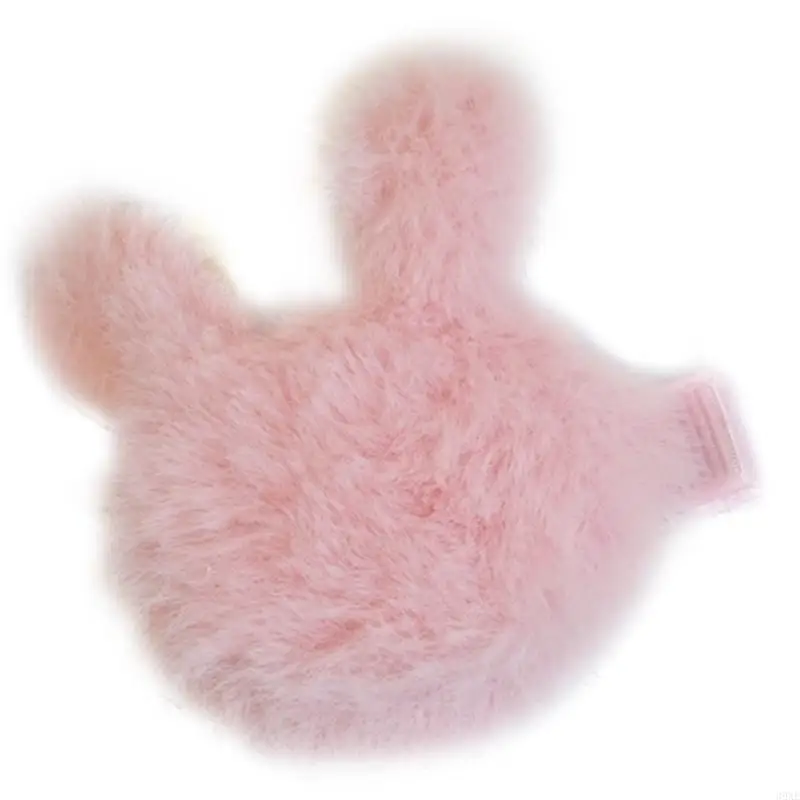 

39XE Plush Cartoon Bunny Hair Clips Rabbit Hairpins Sweet Hair Barrettes Hair Accessories for Toddler Girls Women