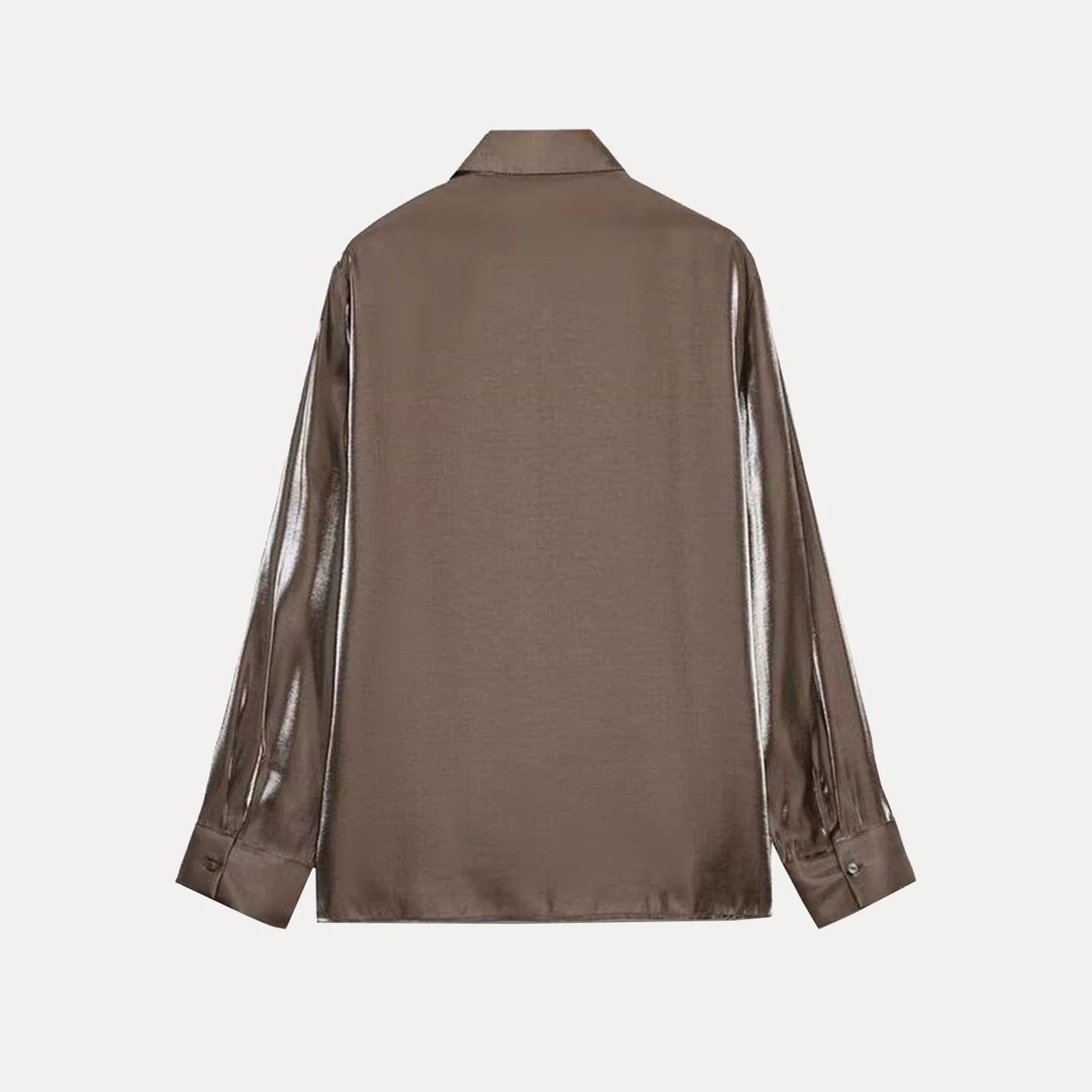 Faionable Loose Rainbow Coloured Damen Sle irt Drapey Herbst 2025, Neuankömmling Z Marke European Sle Long Sve