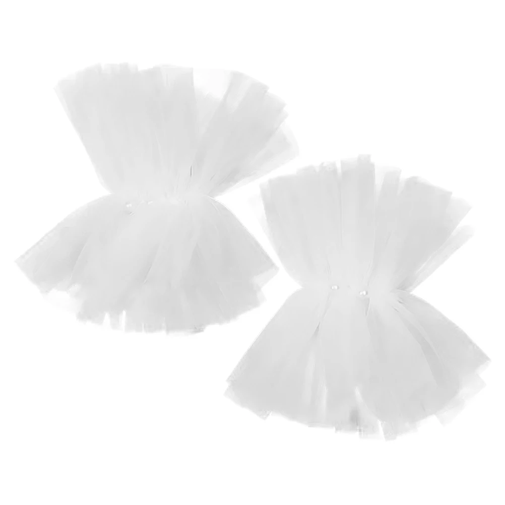 

Pearl Wrist Pearl Ruffles H Cuff Fake Sleeves Gloves Women Princess Sleeves Elegant Stylish Accessories