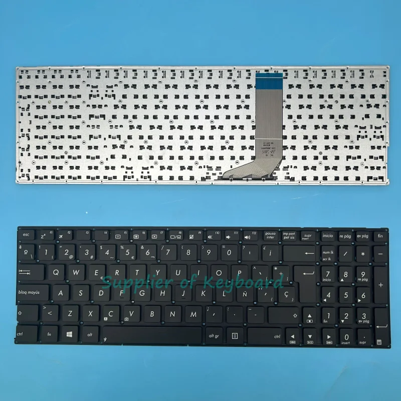 Nowa klawiatura SP/RU do ASUS X556 X556U X556UA X556UB X556UF X556UJ X556UR X556UV X756U R558 R558U R558UA R558UB R558UF R558UJ — zdjęcie 3