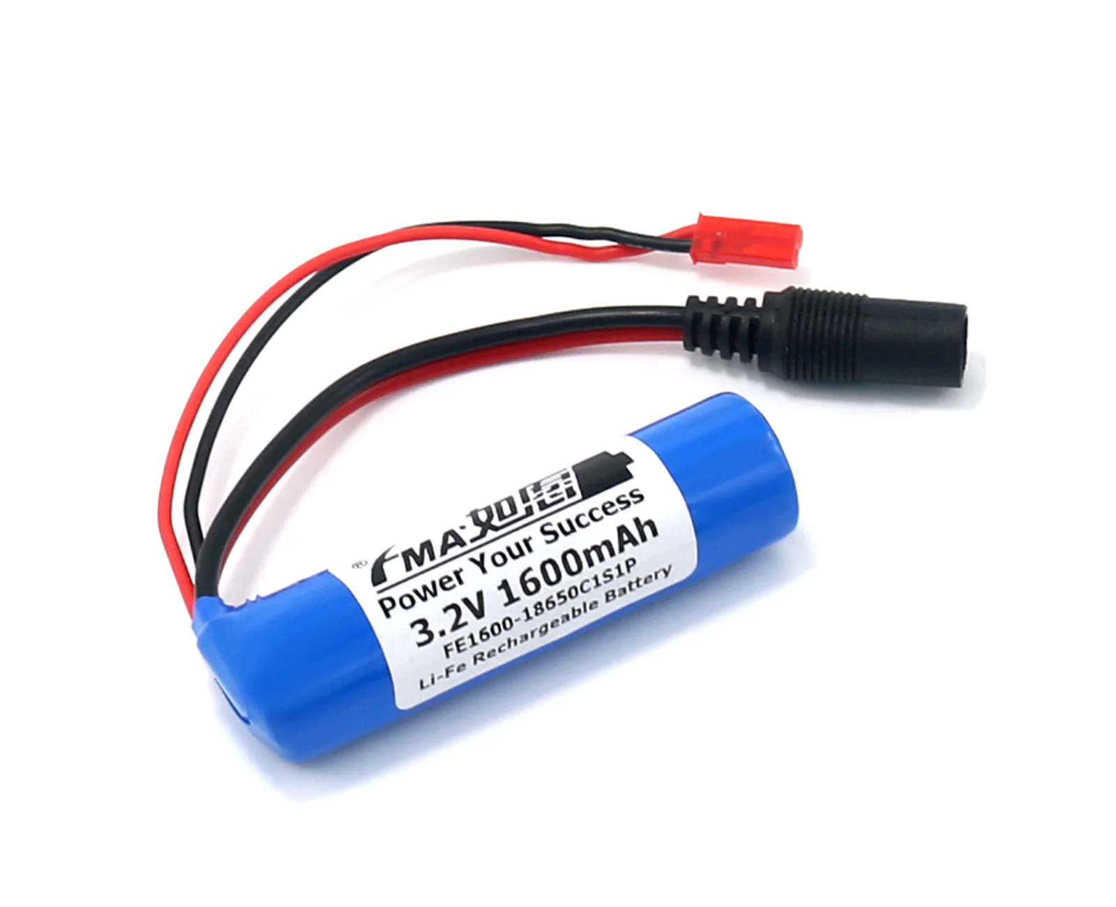 FMA Protected 3.2V 1600-3400mAh Li-Fe Rechargeable Battery for Luminous Voice Model Toys