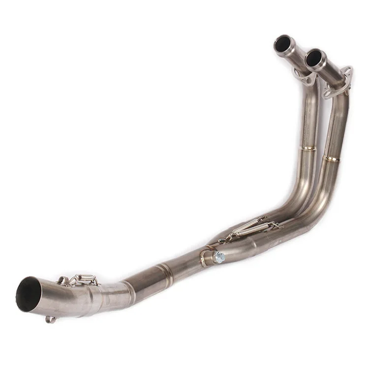 오토바이 스포츠카에 적합 Kawasaki ninja400 티타늄 합금 전면 섹션 소형 닌자 Z400 전면 섹션 수정된 스테인레스 스틸