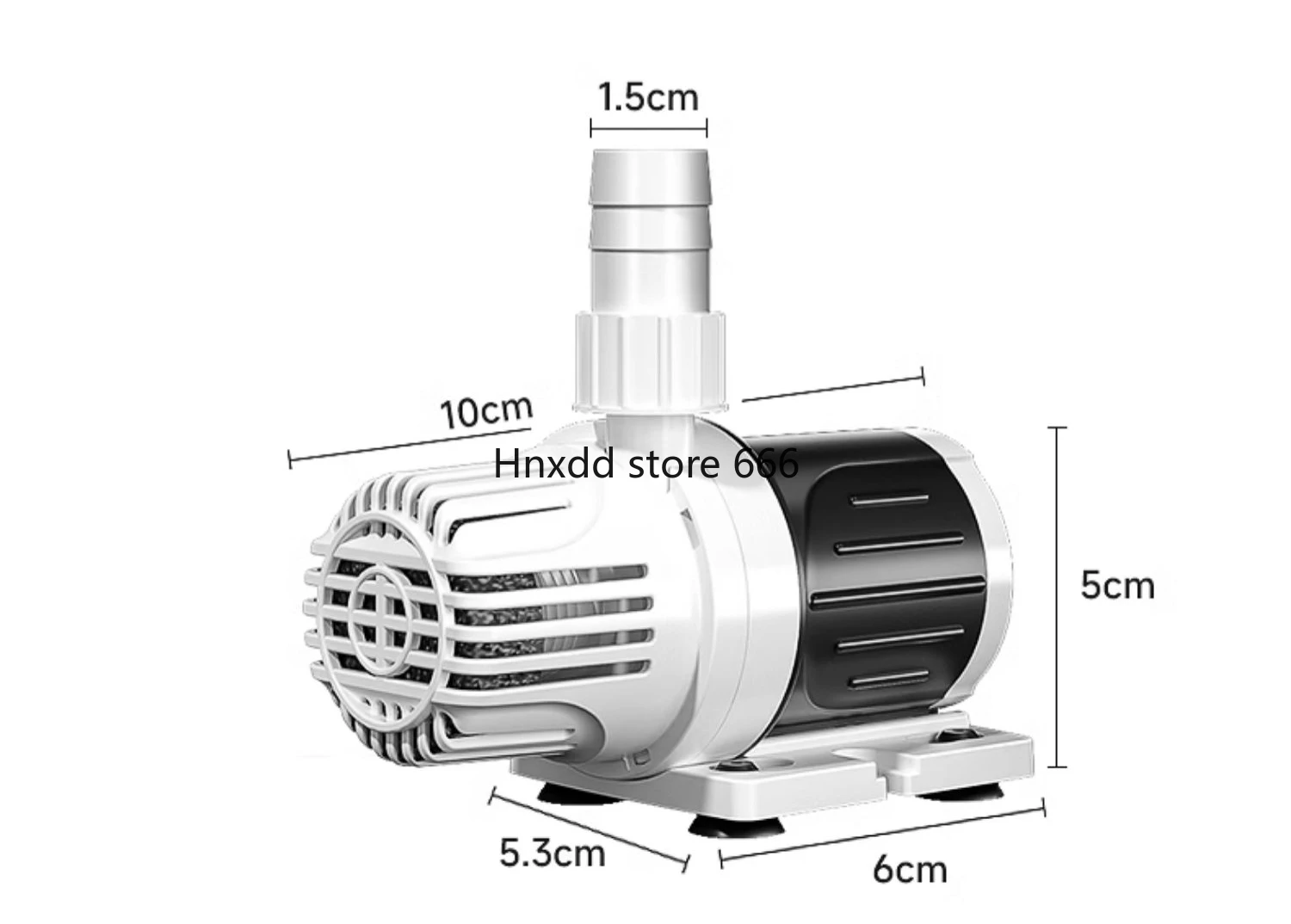 Oxygenated low pressure 12v aquarium variable frequency submersible pump