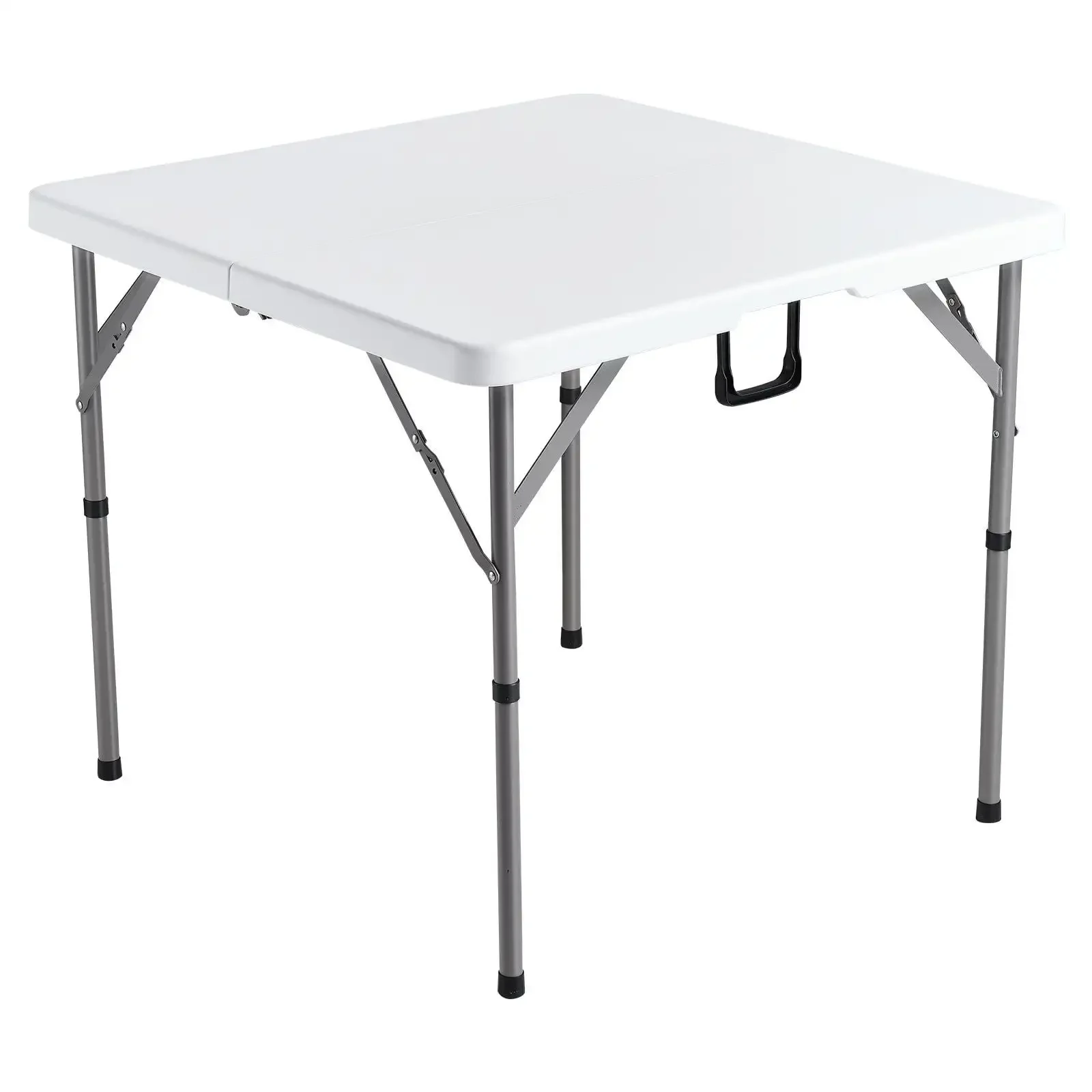 

New Mahjong Table Fold-in-Half 4 Player Card Table & Wear-Resistant Tabletop