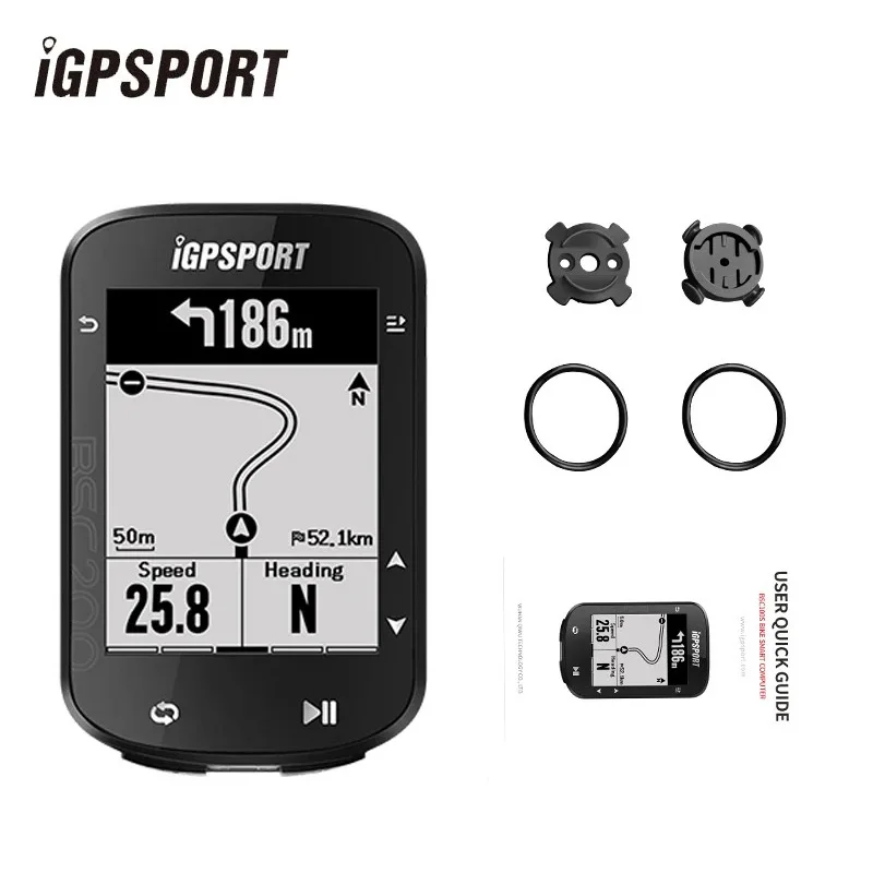 

IGPSPORT BSC200 Bicycle Computer Bluetooth ANT 2.6 Inch Bike GPS Wireless Speedmeter Cycling Stopwatch Computer Power Meter