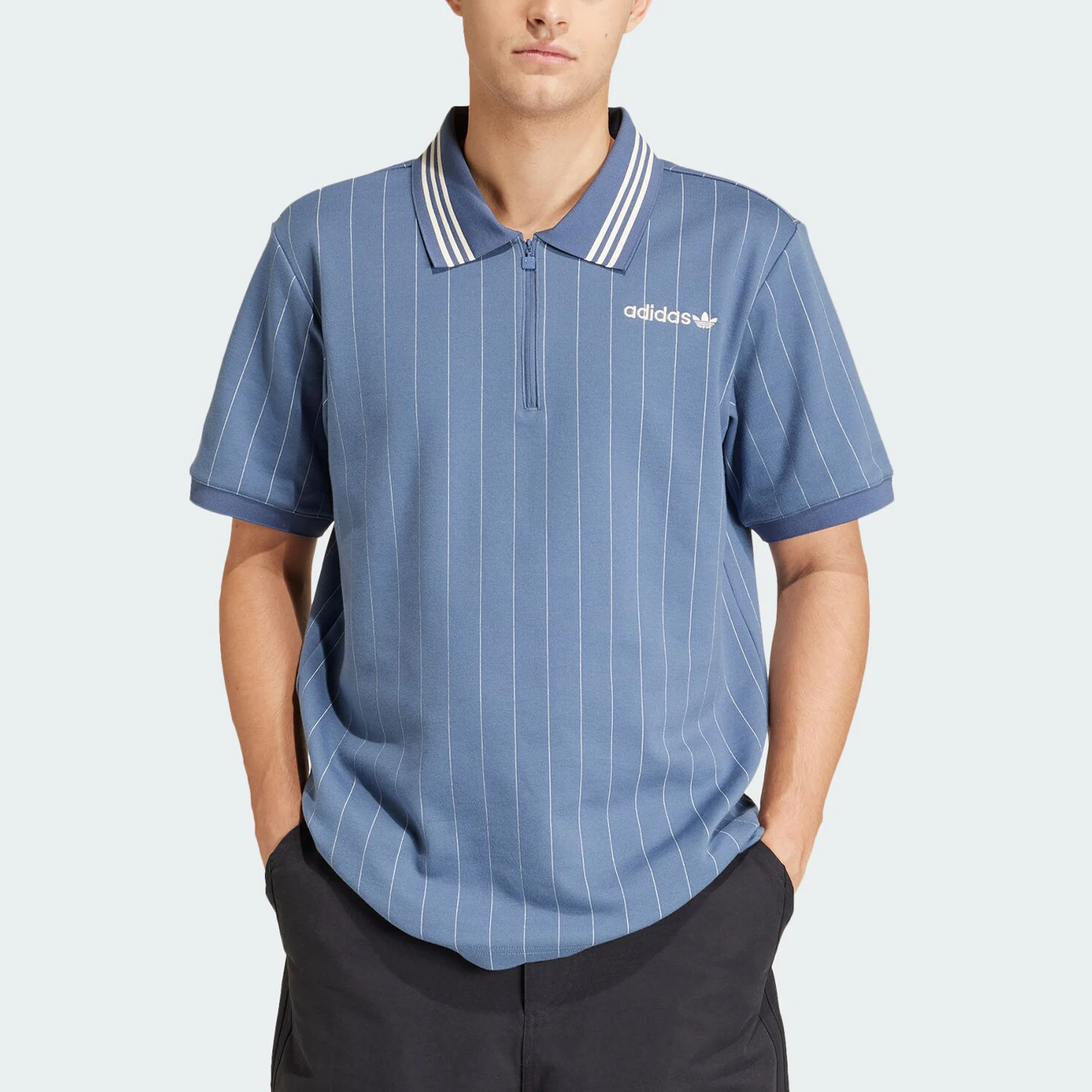 

Adidas genuine Original Men's Sports T-shirt Polo Shirt with Collar IR9394