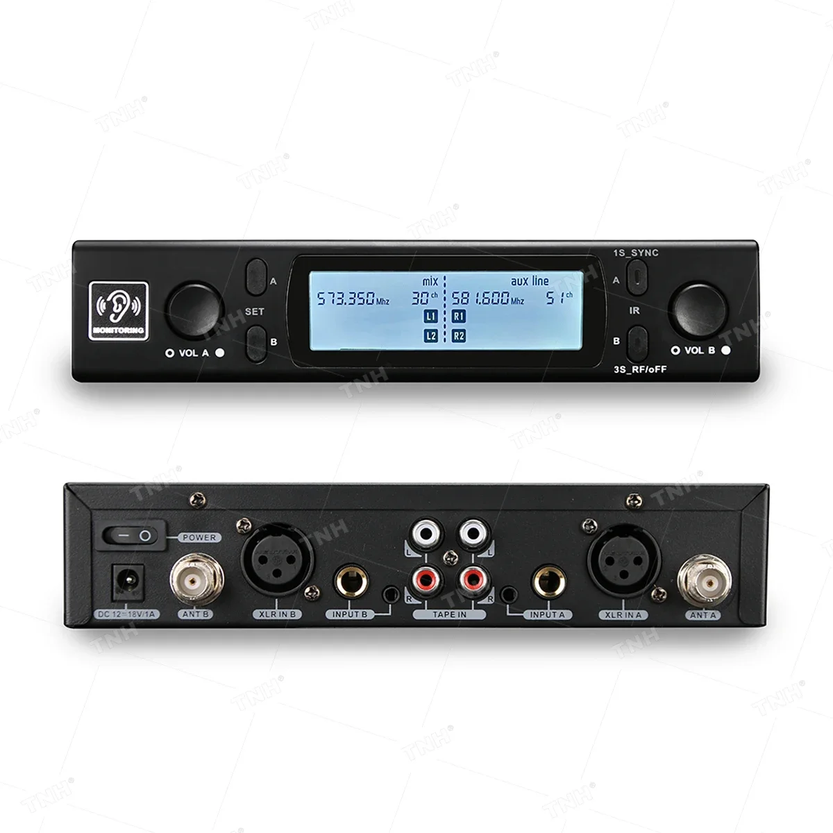 2026 IEM-100 Wireless In-Ear Monitor Earphone System Multi Transmitter Wireless In Ear Monitor Professional For Stage Performanc