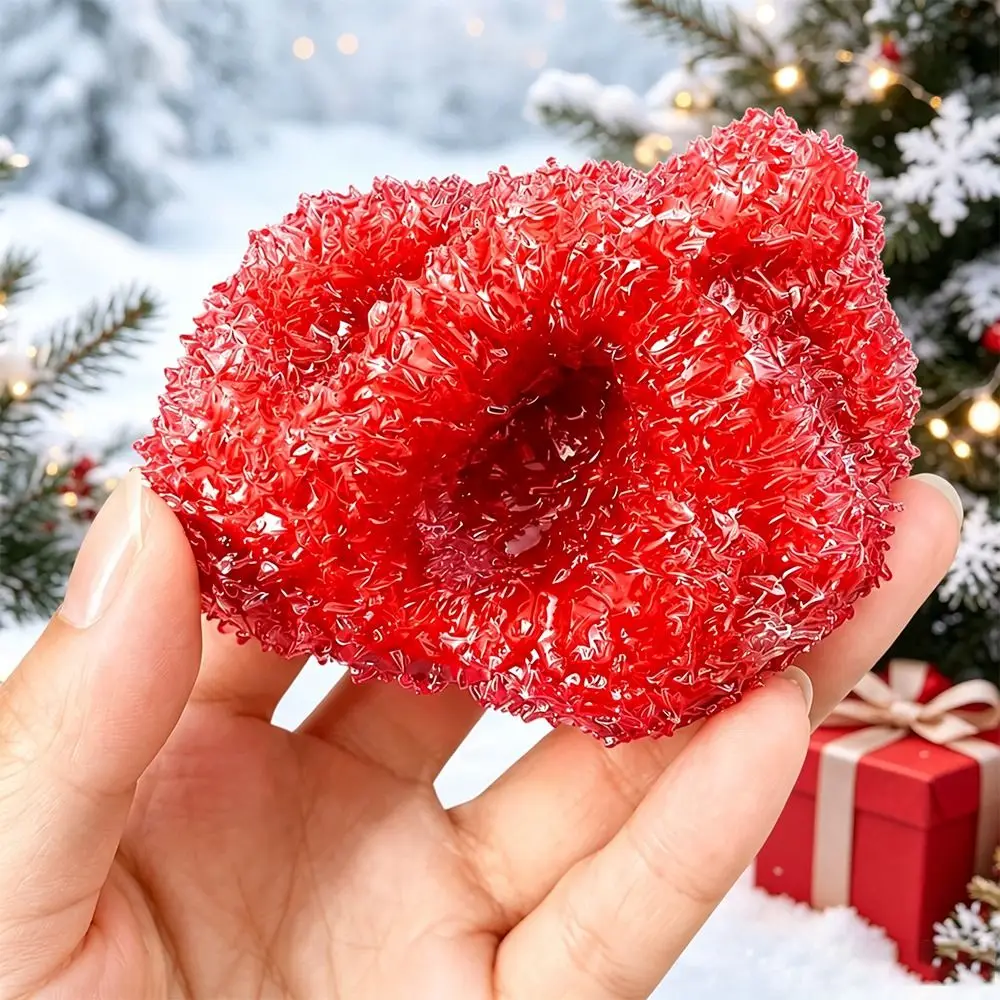 Slow Rising Crispy Skin Ball Crushed Ice Slow-rebound Squeeze Ball Super Soft Shapeable Cracking Squishy Reduce Pressure