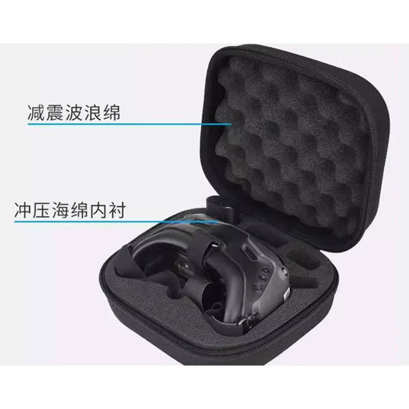 DJI G2 G3 FPV Goggles Storage Bag Hard Shell Protective Case Portable Handbag Shockproof Anti-pressure Carry Box for FPV Drone