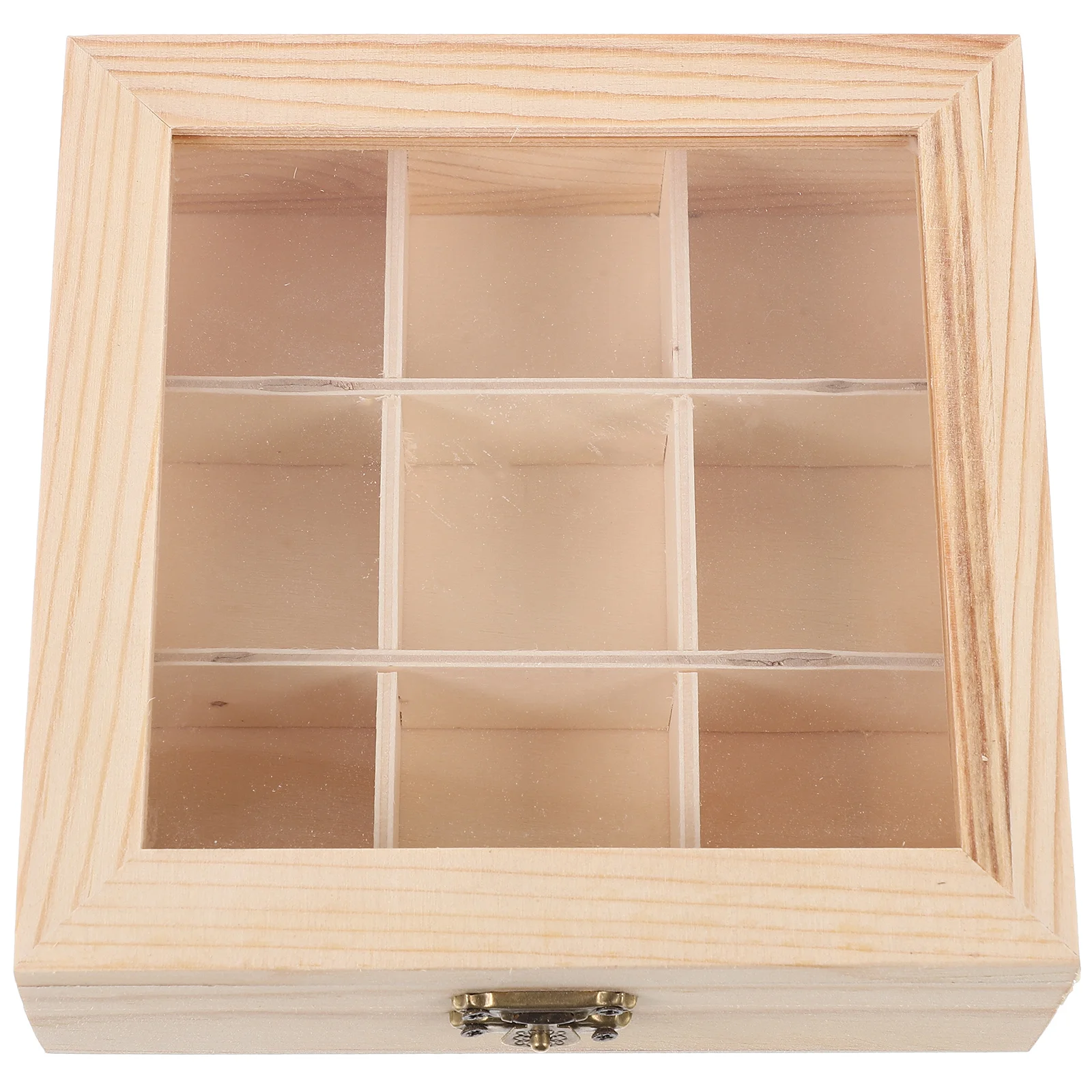 

Tea Bag Countertop Holder Restaurant Coffee Organizer Compartment Tea Box tea bag holder tea bag organizer