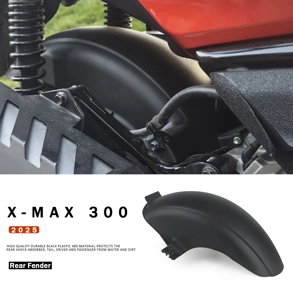 

Rear Tire Hugger Fender Mudguard Wheel Splash Guard For Yamaha X-MAX300 XMAX 300 V3 Motorcycle Accessorie X-Max 300 XMAX300 2025