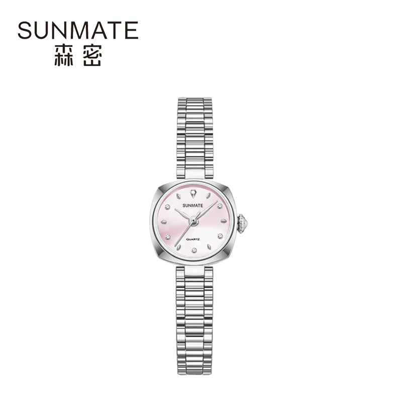 SUNMATE New Arrival, Best-selling Genuine Watch, A Luxurious and Stylish Women's Watch with A Simple Design and Butterfly Clasp