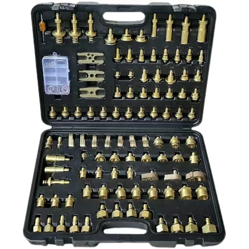 

Leak Detection Kit Hand Tools 108 PCS Tool Set for Automotive AC System Eurasian American new energy vehicle series