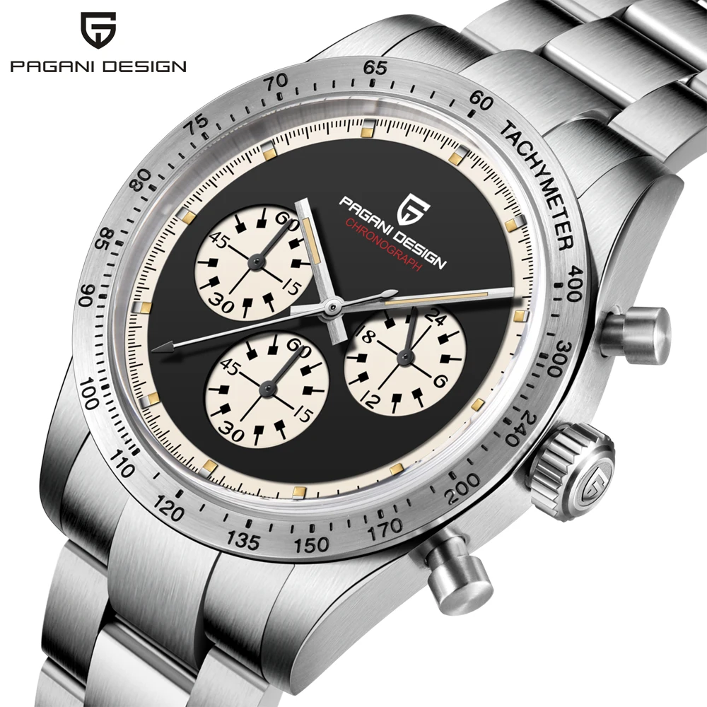 Jam Tangan Pria PAGANI DESIGN - Vintage Watch Crystal ulasan dan harga