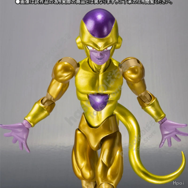 100% Original Bandai SH Figuarts SHF Dragon Ball Golden Freezai Action Figures Anime Model Toys Figura PVC Gifts In Stock