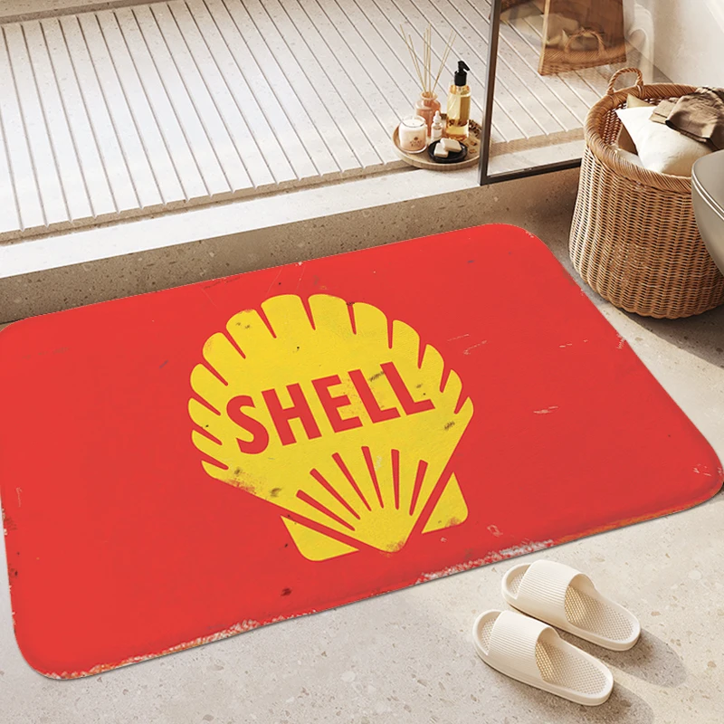 Game Room Foot Mat A-Shells Funny Doormat Entrance Door Room Decorating Items Carpet for Kitchen Floor Mats Front Door Bathmat