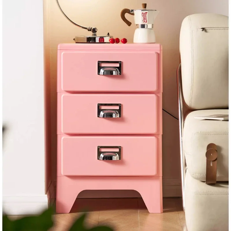 

Simple Internet Famous Bedside Table Plastic Multi-layer Storage Drawer Living Room Entrance Sofa Table Bedroom Furniture