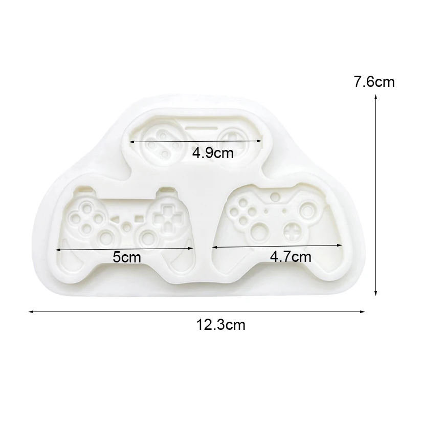 Game Controller Silicone Cake Baking Mold Sugarcraft Chocolate Cupcake Fondant Decorating Tools