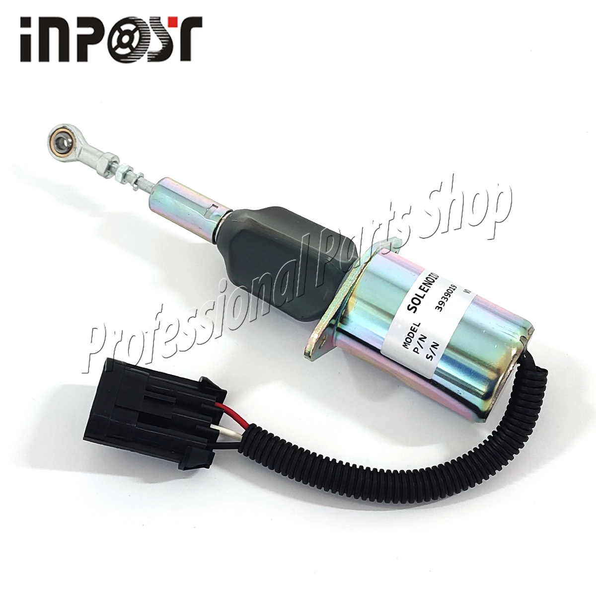 3939019   Elettrovalvola di arresto carburante 24V per motore Cummins Hyundai