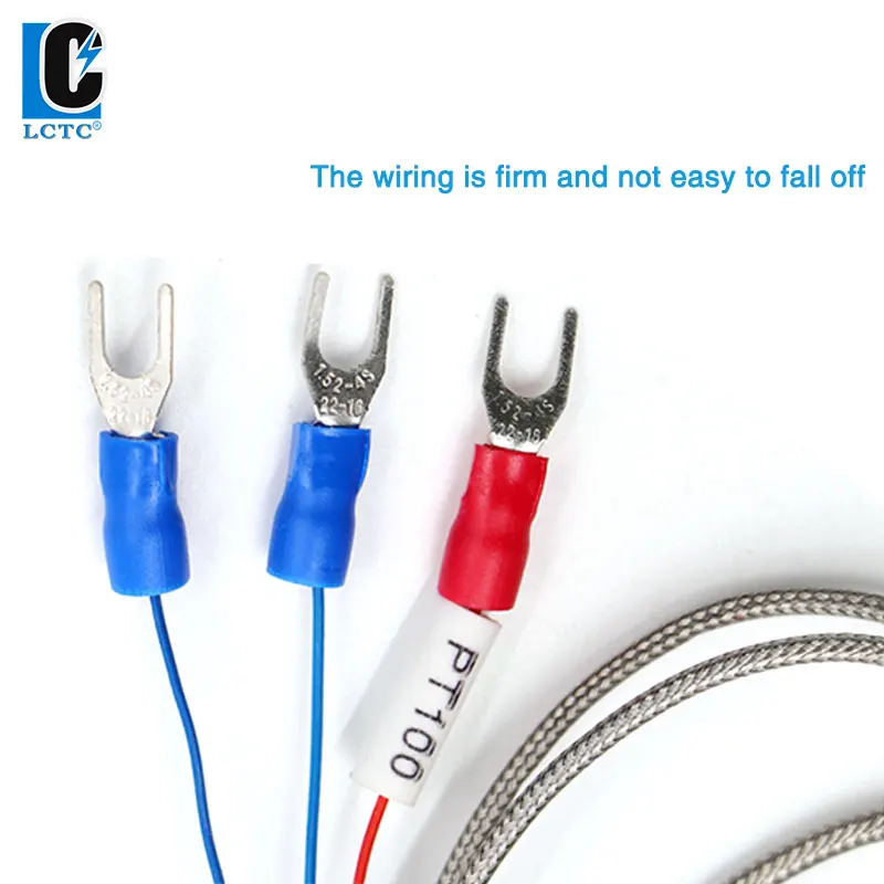 PT100 Platinum Thermal Resistance Temperature Sensor Temperature Control Waterproof Probe Ttemperature Probe